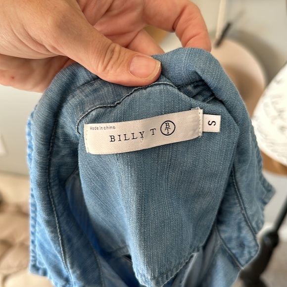 Billy T chambray top - Picture 5 of 5